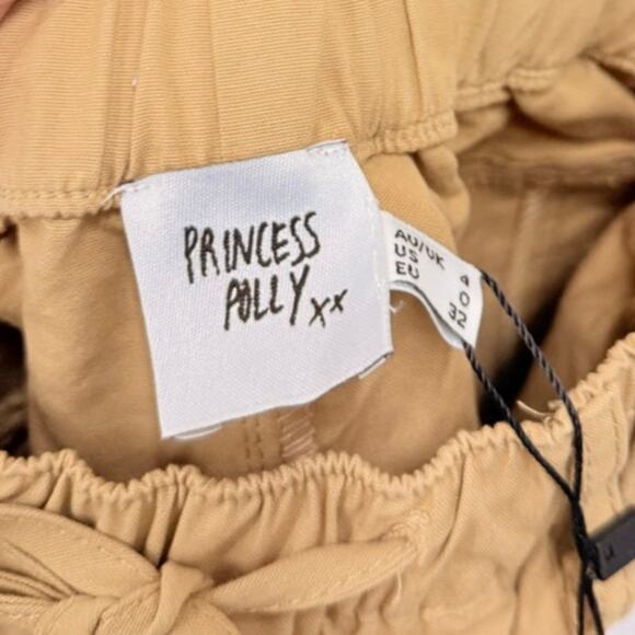Princess Polly NEW Bilbury Cargo Pants Caramel US 0 Bella Hadid‎ Streetwear - Picture 4 of 5